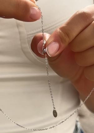 Ланцюг Срібло 925° (родій) sc06pad18