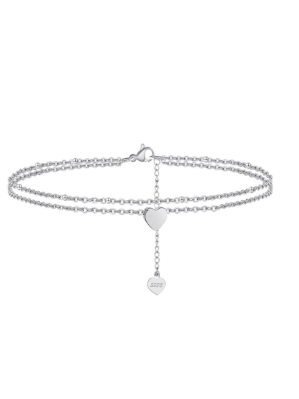 Bransoletka bez wkładek Srebro 925° (rod) sa17szt