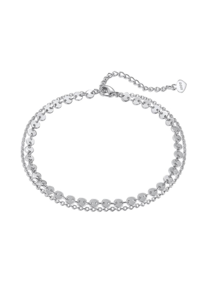 Bracelet without inserts Silver 925° (rhodium) sa15p