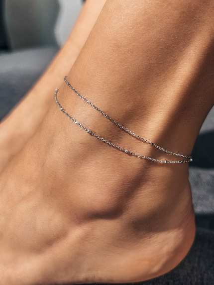 Bransoletka bez wkładek Srebro 925° (rod) sa14szt