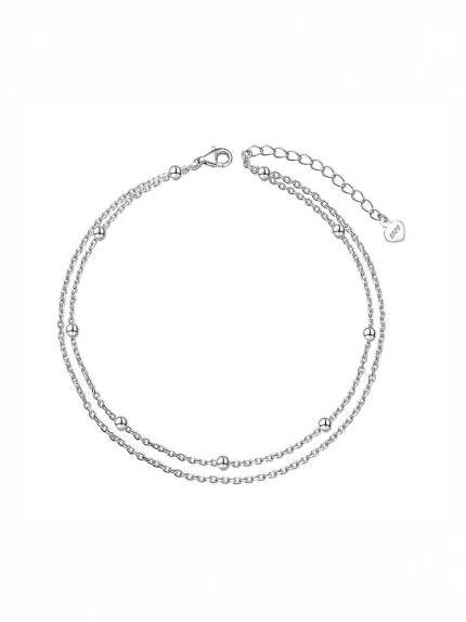 Bransoletka bez wkładek Srebro 925° (rod) sa14szt