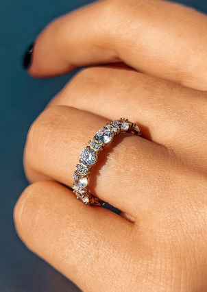 Каблучка фіаніт Золото 585° 1136