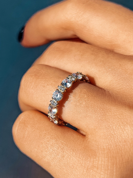 Ring cubic zirconia Gold 585° 1136