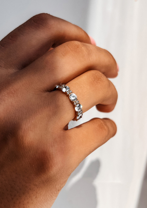 Каблучка фіаніт Золото 585° 1136