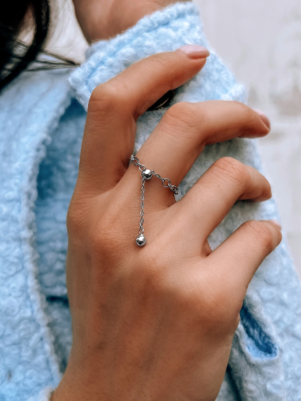 Ring without inserts Silver 925° (rhodium) 956854