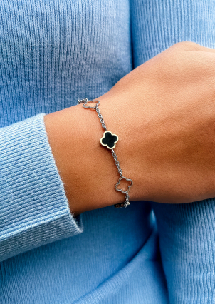 Браслет емаль Срібло 925° золото 375° 000672