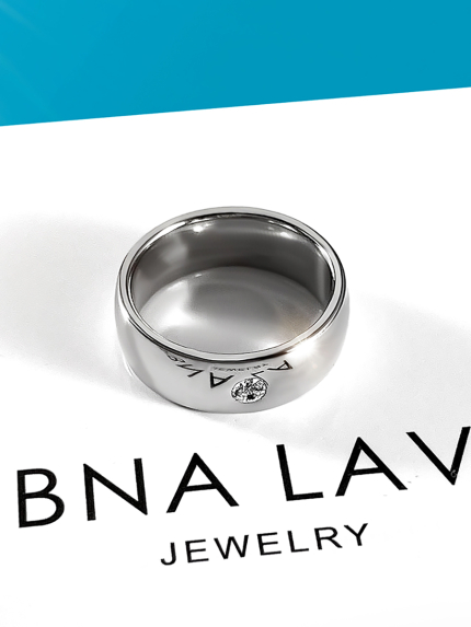 Каблучка фіаніт Срібло 925° (родій) 4621856