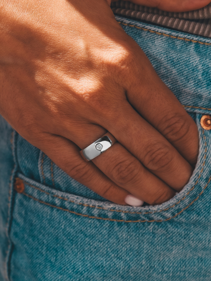 Каблучка фіаніт Срібло 925° (родій) 4621856