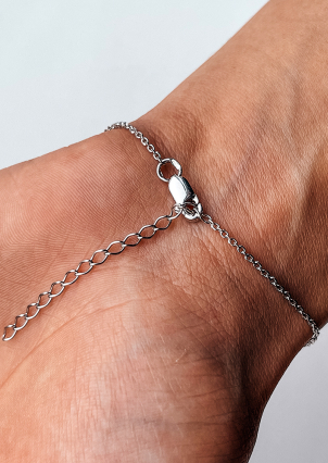 Браслет перламутр Срібло 925° (родій) 956899