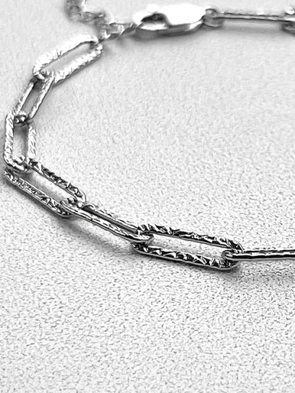 Bracelet without inserts Silver 925° (rhodium) sb120p