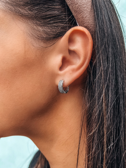 Сережки фіаніт Золото 585° 20158б