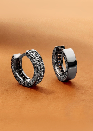 Сережки фіаніт Золото 585° 20158б