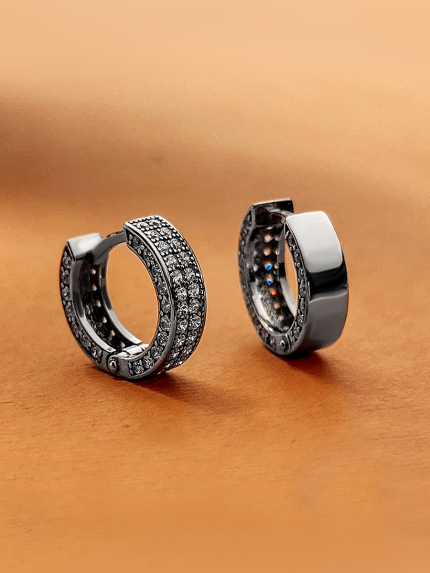 Сережки фіаніт Золото 585° 20158б