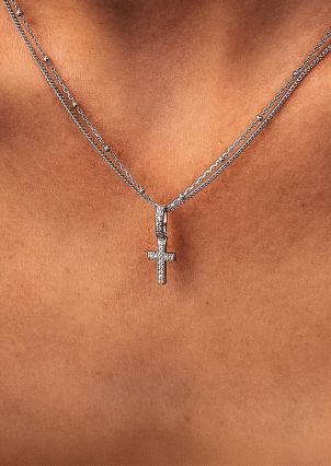 Підвіс фіаніт Срібло 925° (родій) 89005