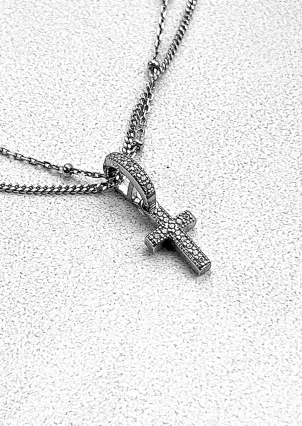 Підвіс фіаніт Срібло 925° (родій) 89005