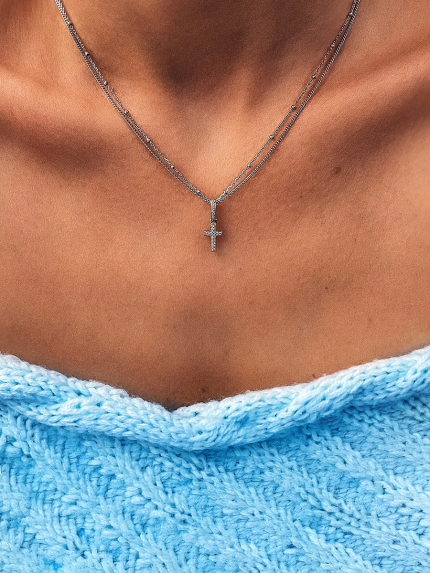 Підвіс фіаніт Срібло 925° (родій) 89005