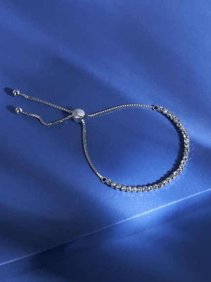 Bracelet without inserts Silver 925° (rhodium) sb125p3