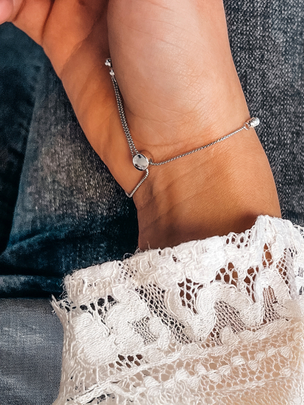 Bracelet without inserts Silver 925° (rhodium) sb125p3