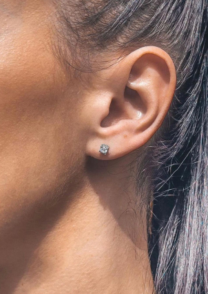 Сережки фіаніт Золото 585° 72134 б