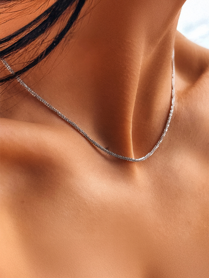 Ланцюг Срібло 925° (родій) 978499