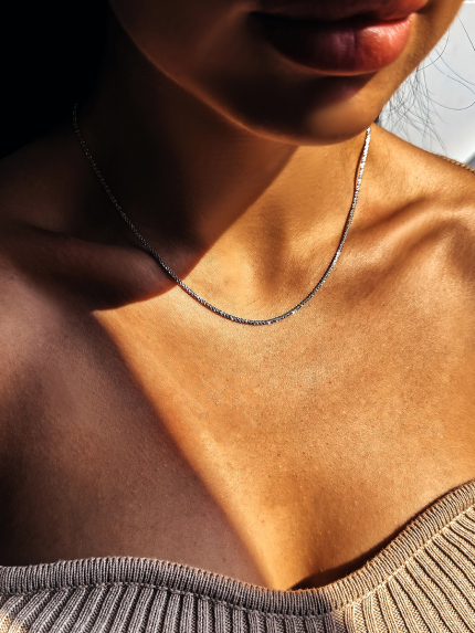 Ланцюг Срібло 925° (родій) 978499