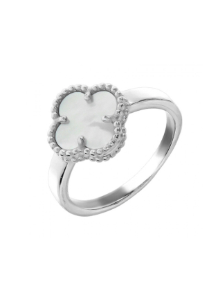 Каблучка перламутр Срібло 925° (родій) кк2п/1024