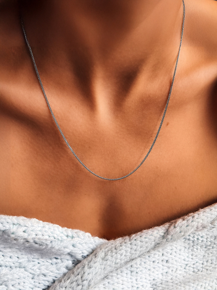 Ланцюг Срібло 925° (родій) 804р 2