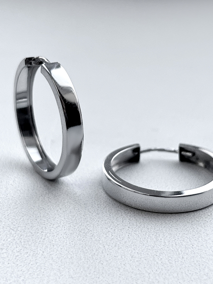 Kolczyki bez wkładek Srebro 925° (rod) 1-5050.0.2