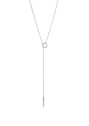 Кольє без вставок Срібло 925° (родій) кл2/803