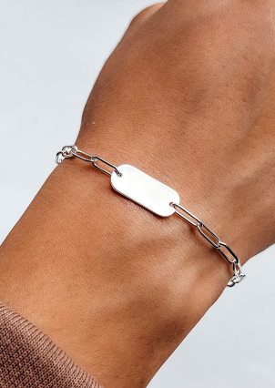 Браслет без вставок Срібло 925° 150052