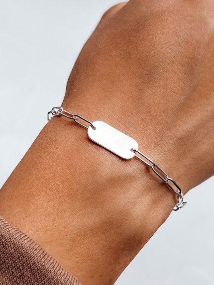 Браслет без вставок Срібло 925° 150052
