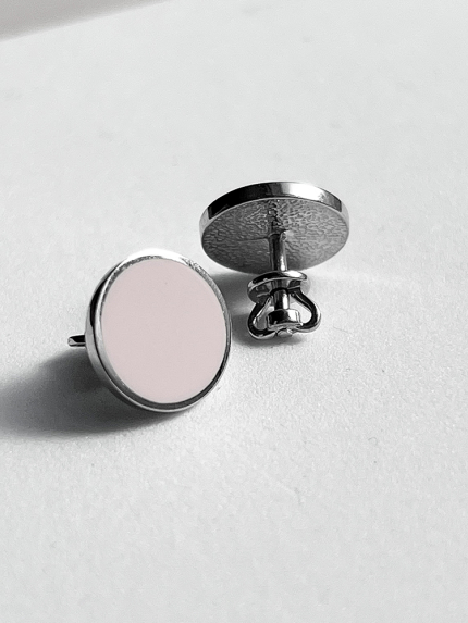 Сережки емаль Срібло 925° (родій) 929022р