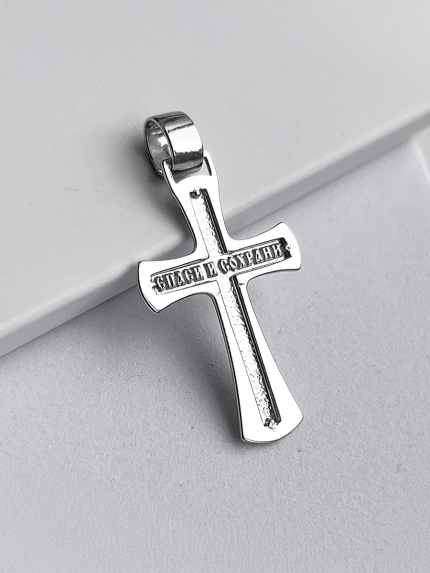 Підвіс без вставок Срібло 925° (родій) 2-0567.0.2