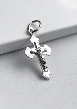 Підвіс без вставок Срібло 925° (родій) 2-8090.0.2