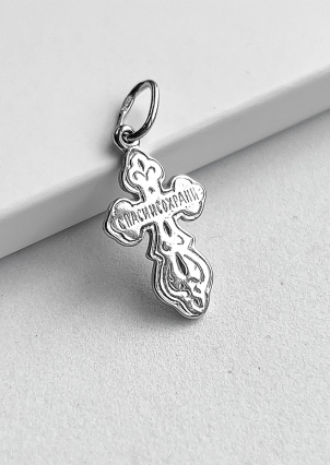 Підвіс без вставок Срібло 925° (родій) 2-0033.0.2