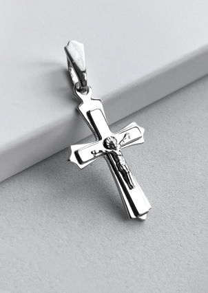 Підвіс без вставок Срібло 925° (родій) 2-0147.0.2