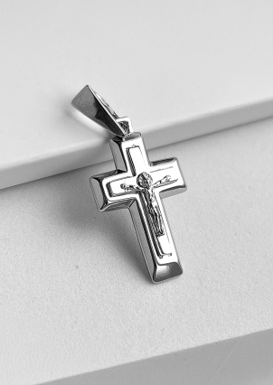 Підвіс без вставок Срібло 925° (родій) 2-0434.0.2