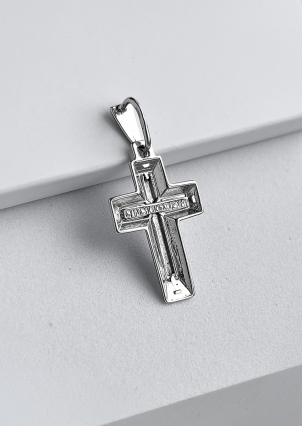 Підвіс без вставок Срібло 925° (родій) 2-0434.0.2