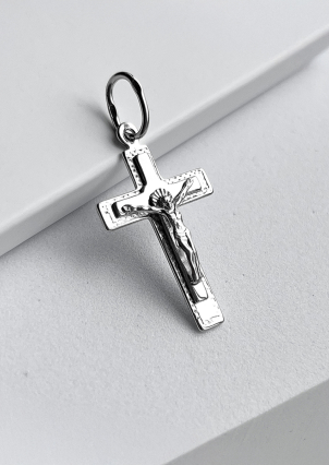 Підвіс без вставок Срібло 925° (родій) 2-8060.0.2