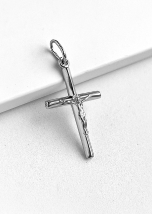 Підвіс без вставок Срібло 925° (родій) 2-6097.0.2