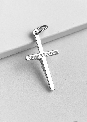 Підвіс без вставок Срібло 925° (родій) 2-6097.0.2