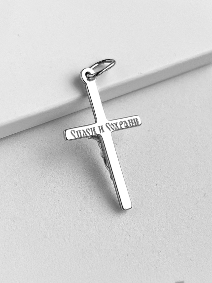 Підвіс без вставок Срібло 925° (родій) 2-6097.0.2