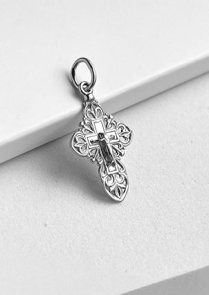 Підвіс без вставок Срібло 925° (родій) 2-0032.0.2