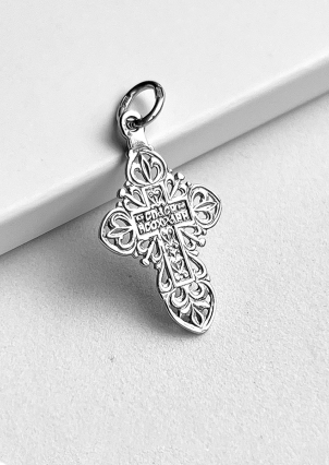 Підвіс без вставок Срібло 925° (родій) 2-0032.0.2