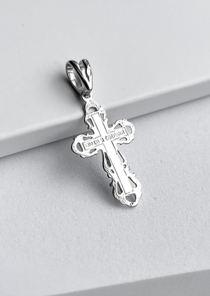 Підвіс без вставок Срібло 925° (родій) 2-0096.0.2