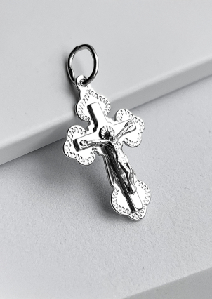 Підвіс без вставок Срібло 925° (родій) 2-8172.0.2