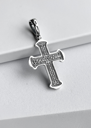 Підвіс без вставок Срібло 925° (оксидоване) 2-1124.0.4