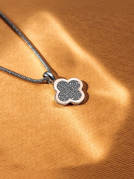 Підвіс фіаніт Срібло 925° золото 375° 000458