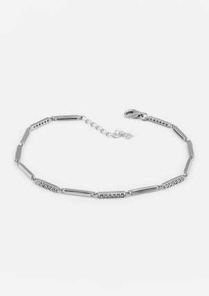 Браслет фіаніт Срібло 925° (родій) 001016