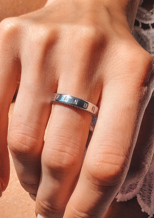 Каблучка фіаніт Срібло 925° (родій) 109610